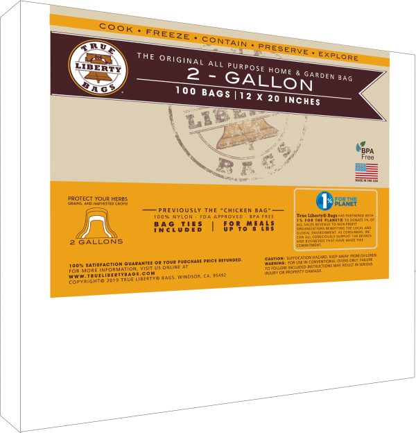 True liberty chicken bags, pack of 100
