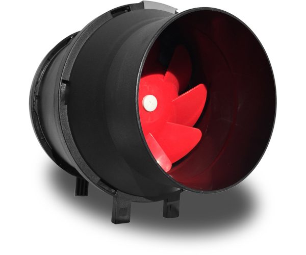 Vortex powerfan vtm in-line mixed flow 6'', 115v/1ph/60hz, 329 cfm