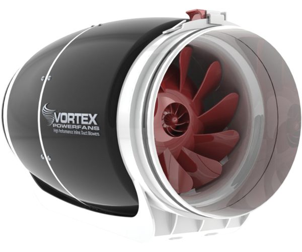 Vortex powerfan s-line, 8", 711 cfm
