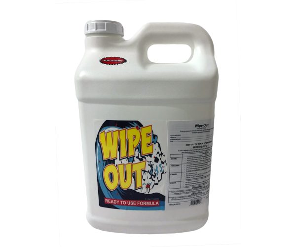 Wipe out, 2. 5 gal