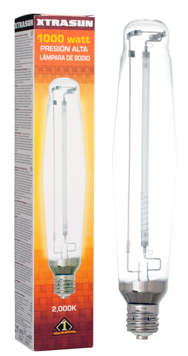 Xtb1000 1 - xtrasun high pressure sodium (hps) lamp, 1000w, 2000k
