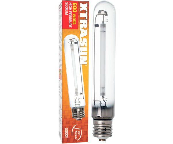 Xtrasun high pressure sodium (hps) lamp, 600w, 2000k