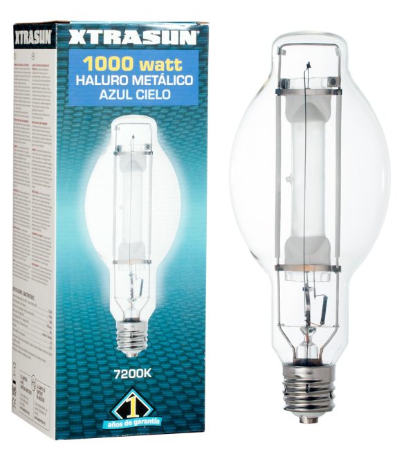 Xtrasun metal halide (mh) lamp, 1000w, 7200k