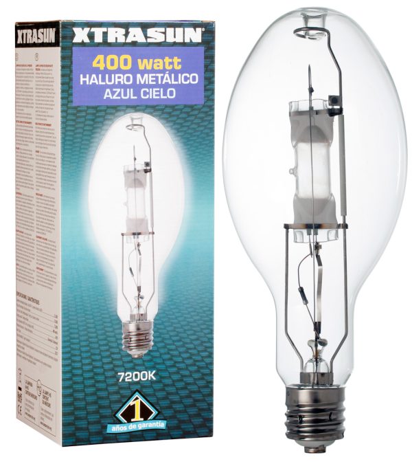 Xtrasun metal halide (mh) lamp, 400w, 7200k